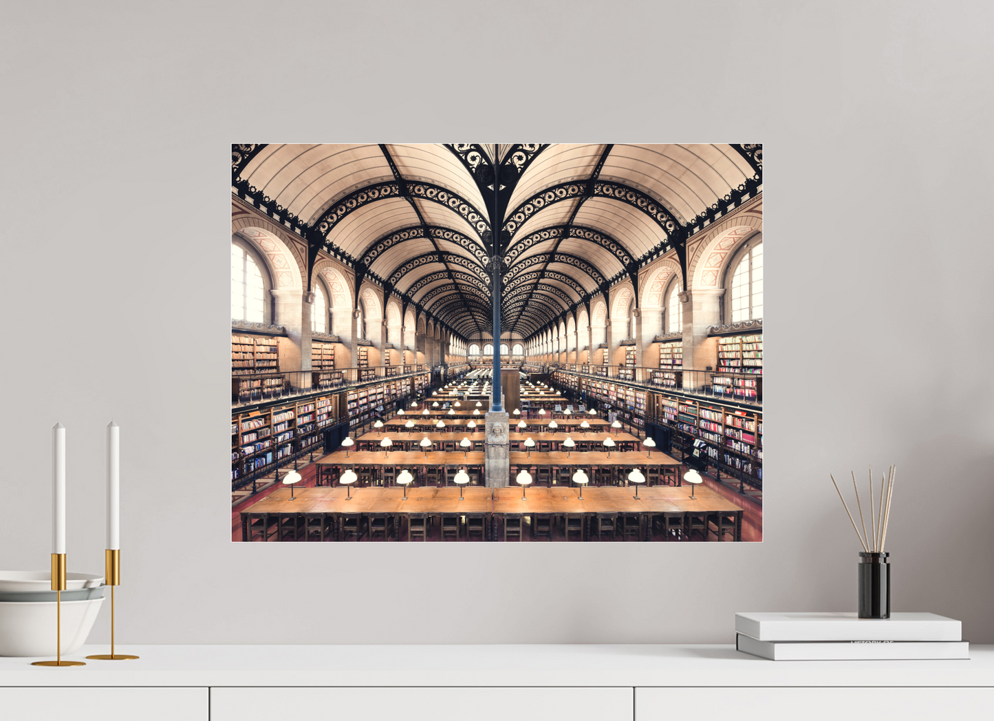 60 x 45 cm, Photo Print Under Acrylic Glass - Matte Sainte Geneviève