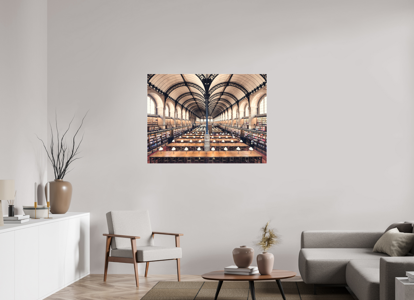 120 x 90 cm, Photo Print Under Acrylic Glass - Matte Sainte Geneviève