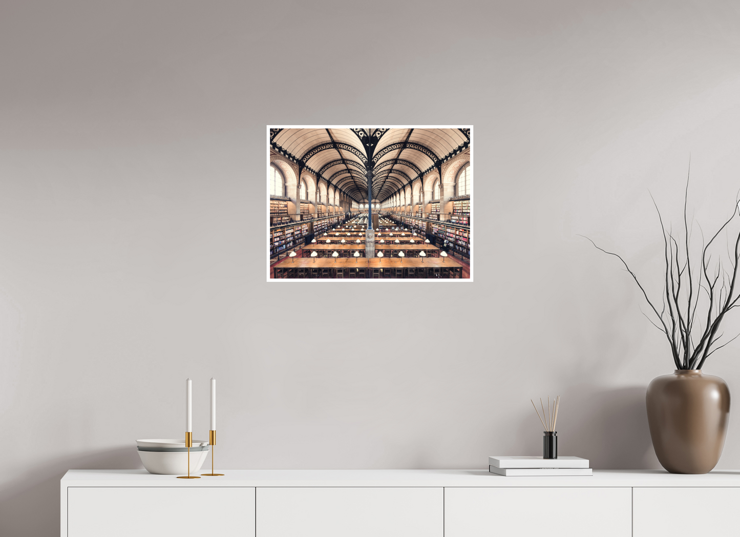 60 x 45 cm, Fine Art Paper Print - Matte Sainte Geneviève