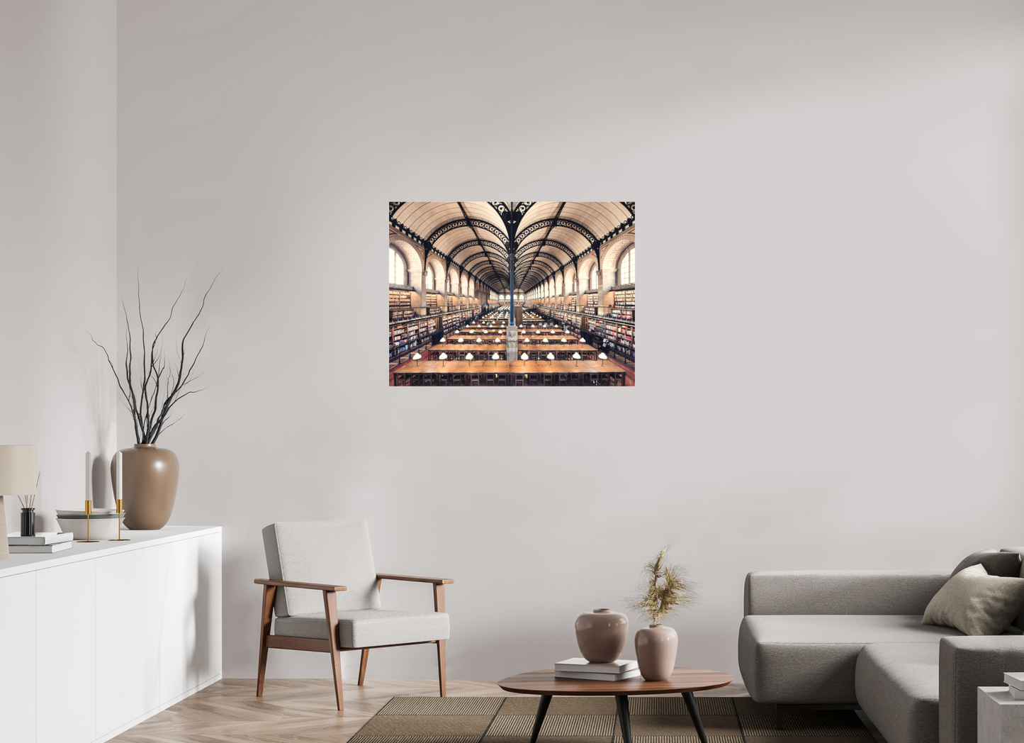 100 x 75 cm, Photo Print Under Acrylic Glass - Matte Sainte Geneviève