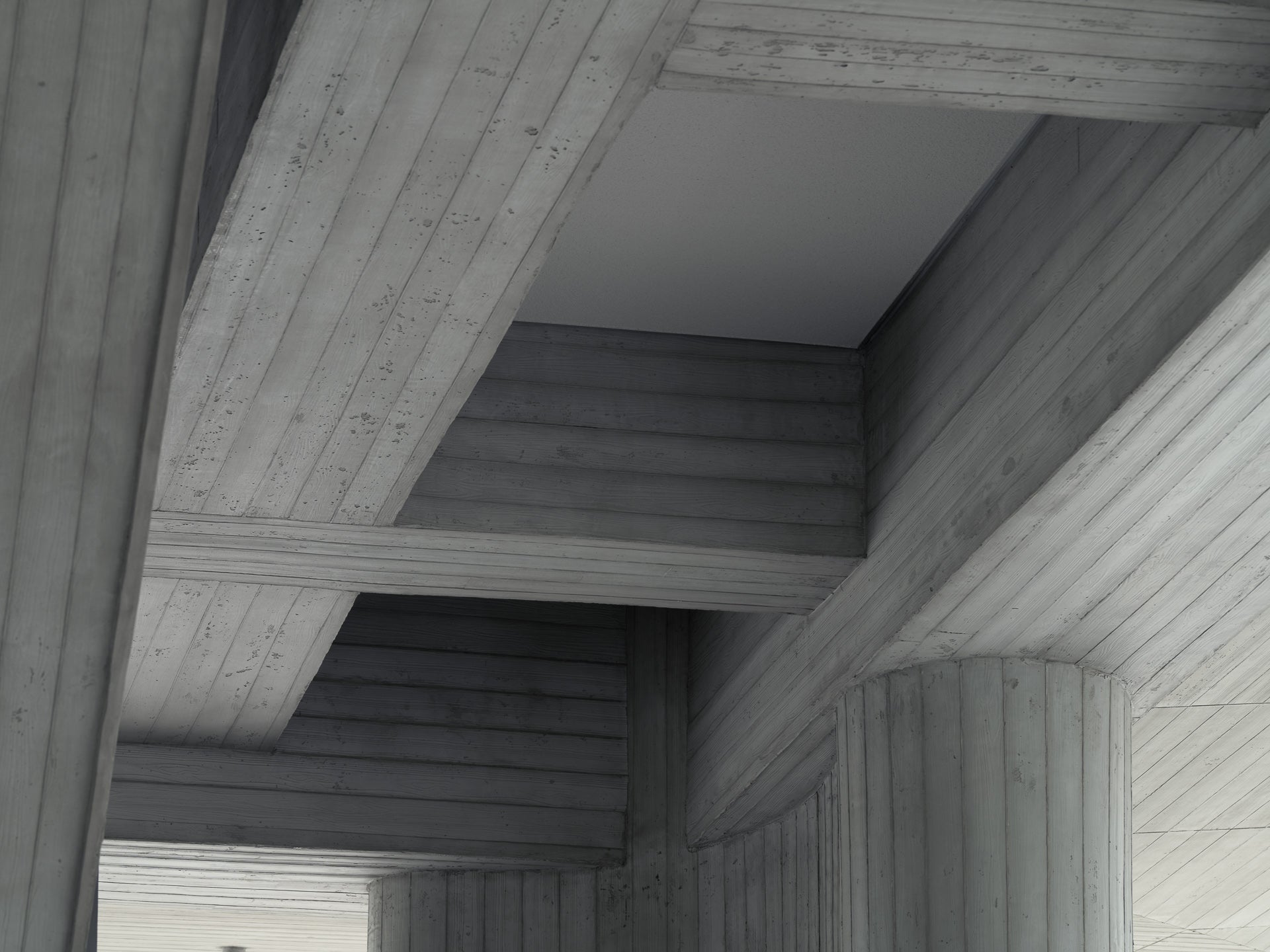 hiroshima-peace-memorial-museum-kenzo-tange-concrete-beams-ceiling-underside-thibaud-poirier